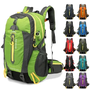 40L Water Resistant Travel Backpack